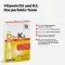 Vitamine D3 + K2 2000 IE tabletten, 120 stuks