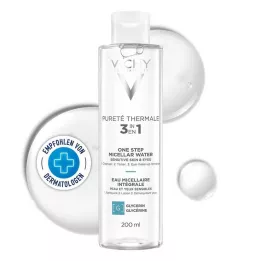 Vichy Purete Thermale Mineraal Micellaire Vloeistof gevoelig, 200 ml