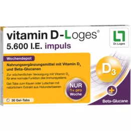 VITAMIN D-LOGES 5.600 I.E. impuls wekelijks depot KTA, 30 st