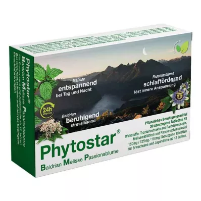 PHYTOSTAR Valeriaan Melisse Passieb.150/125/110mg, 30 st
