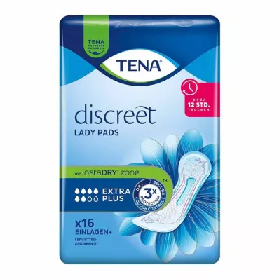 TENA LADY Discrete pads extra plus, 16 stuks TENA LADY Discrete pads extra plus, 16 stuks