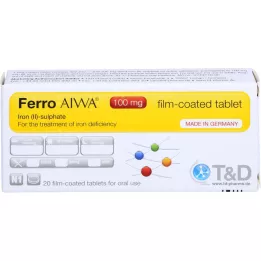 FERRO AIWA 100 mg filmomhulde tabletten, 20 st