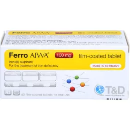 FERRO AIWA 100 mg filmomhulde tabletten, 50 stuks