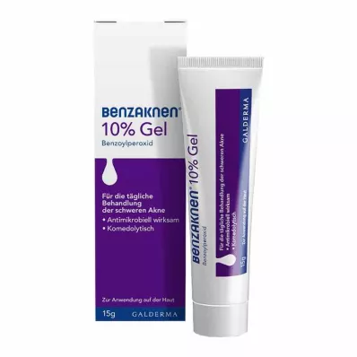 BENZAKNEN 10% gel, 15 g