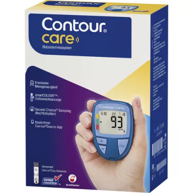 CONTOUR Care Set bloedglucosecontrolesysteem mg/dl, 1 p