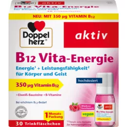 DOPPELHERZ B12 Vita-Energie drinkampullen, 30 stuks