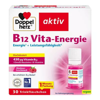 Doppelherz B12 Vita-Energy drinkampullen, 30 stuks Doppelherz B12 Vita-Energy drinkampullen, 30 stuks