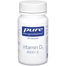 PURE ENCAPSULATIONS Vitamine D3 4000 I.U. Capsules, 60 Capsules