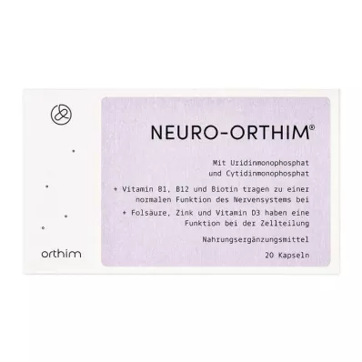 NEURO-ORTHIM Capsules, 20 stuks NEURO-ORTHIM Capsules, 20 stuks