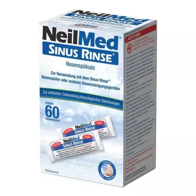 NEILMED Sinus Rinse Neusspoeling Zout sachet, 60X2.4 g NEILMED Sinus Rinse Neusspoeling Zout sachet, 60X2.4 g