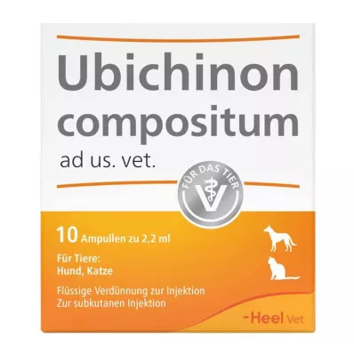 UBICHINON compositum ad us.vet.ampullen, 10 stuks UBICHINON compositum ad us.vet.ampullen, 10 stuks