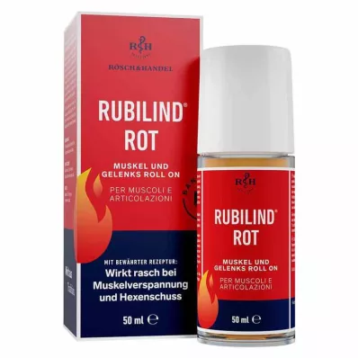 RUBILIND rode spier en gewricht roll-on, 50 ml RUBILIND rode spier en gewricht roll-on, 50 ml