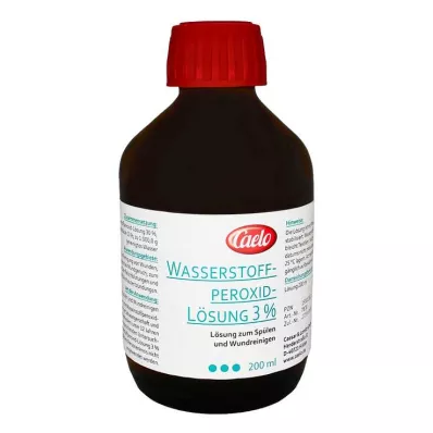 WASSERSTOFFPEROXID 3% Caelo Lsg.Standard Zul., 200 ml WASSERSTOFFPEROXID 3% Caelo Lsg.Standard Zul., 200 ml