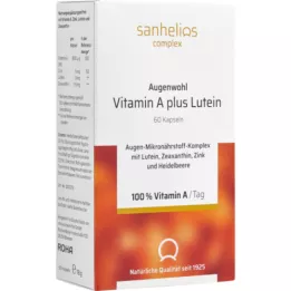 SANHELIOS Augenwohl Vitamine A plus Luteïne Capsules, 60 Capsules