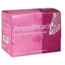 AMOROLFIN acis 50 mg/ml nagellak met werkzame stof, 3 ml