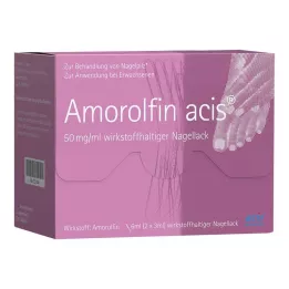 AMOROLFIN acis 50 mg/ml nagellak met werkzame stof, 6 ml