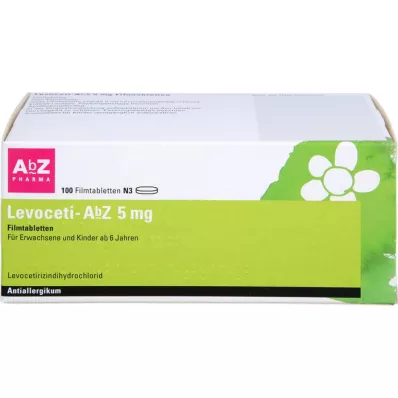 LEVOCETI-AbZ 5 mg filmomhulde tabletten, 100 st