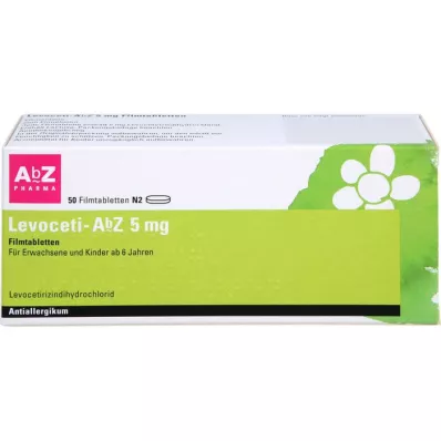 LEVOCETI-AbZ 5 mg filmomhulde tabletten, 50 st