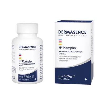 DERMASENCE H3 complex tabletten, 90 stuks DERMASENCE H3 complex tabletten, 90 stuks