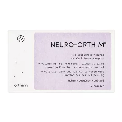 NEURO-ORTHIM Capsules, 40 stuks NEURO-ORTHIM Capsules, 40 stuks