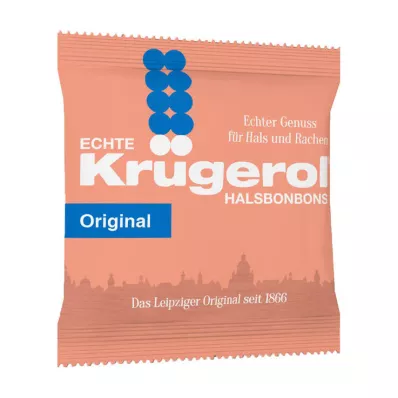 KRÜGEROL Keelpastilles met suiker, 50 g KRÜGEROL Keelpastilles met suiker, 50 g