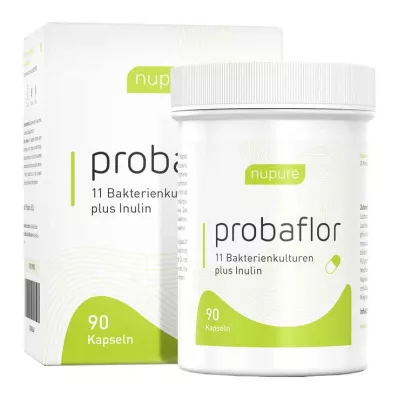 Nupure probaflor microbiotica maagsapresistente capsules, 90 stuks