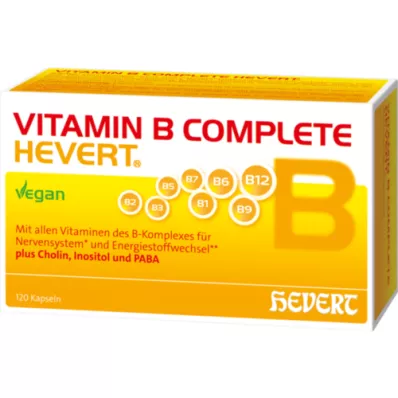 VITAMIN B COMPLETE Hevert capsules, 120 stuks