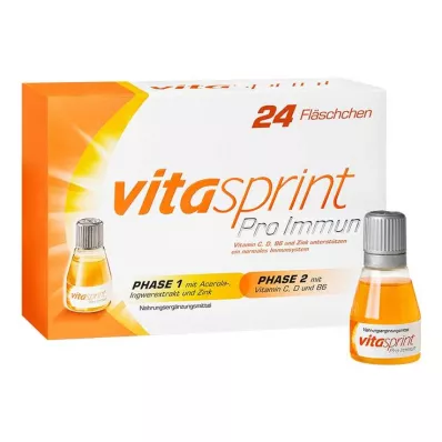 VITASPRINT Pro Immuun Drinkflacons, 24 stuks VITASPRINT Pro Immuun Drinkflacons, 24 stuks