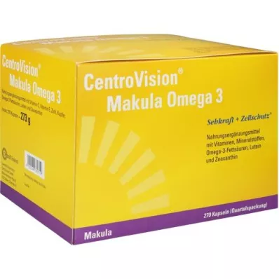 CENTROVISION Macula Omega-3 Capsules, 270 Capsules