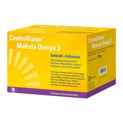 Centrovision Makula Omega-3 capsules, 270 stuks Centrovision Makula Omega-3 capsules, 270 stuks
