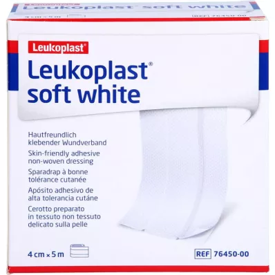 LEUKOPLAST zacht wit gips 4 cmx5 m rol, 1 st