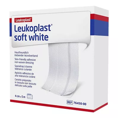 LEUKOPLAST zacht wit gips 4 cmx5 m rol, 1 st LEUKOPLAST zacht wit gips 4 cmx5 m rol, 1 st