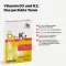 Vitamine D3+K2 2000 I.U., 60 st