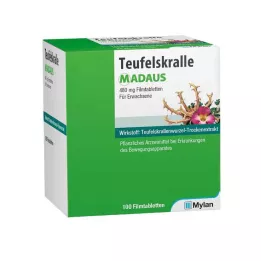 TEUFELSKRALLE MADAUS Filmomhulde tabletten, 100 stuks