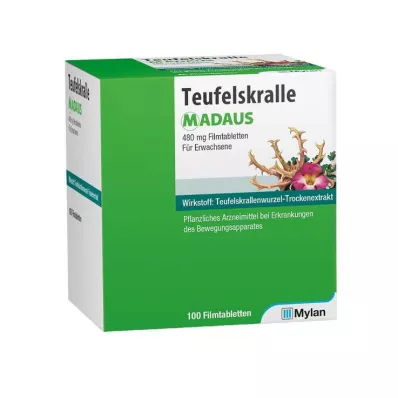 Duivelsklauw Madaus filmomhulde tabletten, 100 stuks Duivelsklauw Madaus filmomhulde tabletten, 100 stuks