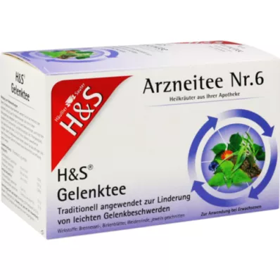 H&amp;S Joint Thee Filterzakje, 20X2.0 g