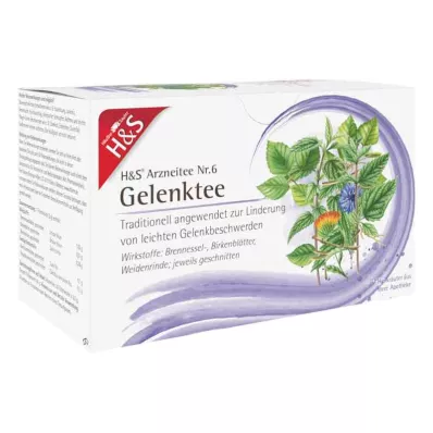 H&amp;S Joint Thee Filterzakje, 20X2.0 g