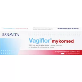 VAGIFLOR mykomed 200 mg vaginale tabletten, 3 stuks