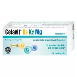 CEFAVIT D3 K2 Mg 7.000 I.U. harde capsules, 60 st