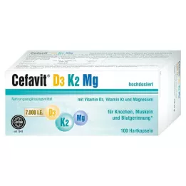 CEFAVIT D3 K2 Mg 7.000 I.U. harde capsules, 100 st