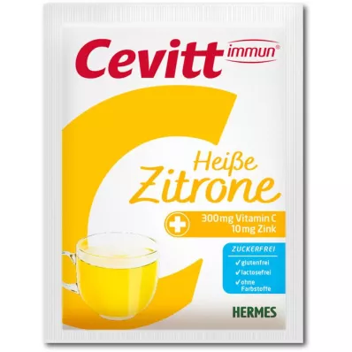CEVITT immune hot lemon suikervrij granulaat, 14 stuks