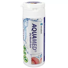 MIRADENT Aquamed droge mond kauwgom, 30 g