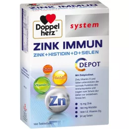 DOPPELHERZ Zink Immuunsysteem Depot tabletten, 100 stuks