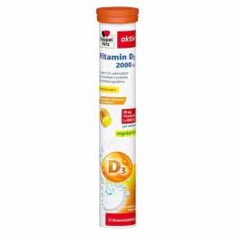 DOPPELHERZ Vitamine D3 2000 I.U. bruistabletten, 15 st