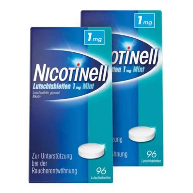 Nicotinell zuigtabletten 1 mg Munt (2x96 stuks) Nicotinell zuigtabletten 1 mg Munt (2x96 stuks)