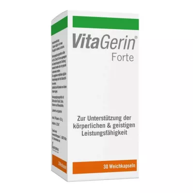 VITA GERIN Forte Zachte Capsules, 30 stuks