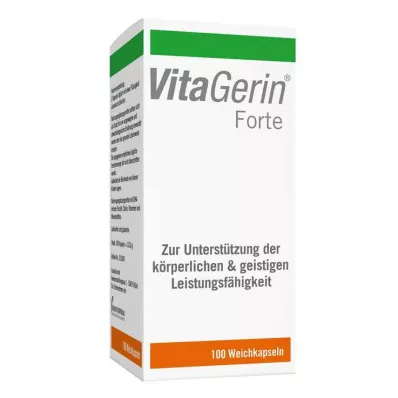 VITA GERIN Forte zachte capsules, 100 stuks VITA GERIN Forte zachte capsules, 100 stuks