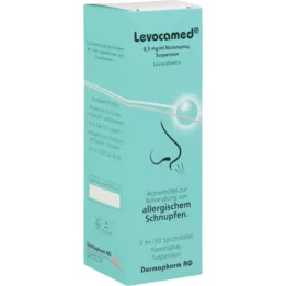 LEVOCAMED 0,5 mg/ml neusspray suspensie, 5 ml