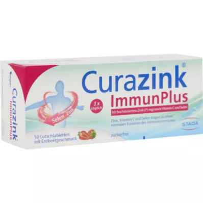 CURAZINK ImmunPlus zuigtabletten, 50 stuks