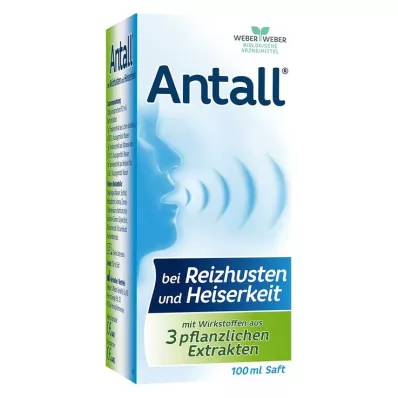 ANTALL voor prikkelhoest en heesheid Sap, 100 ml ANTALL voor prikkelhoest en heesheid Sap, 100 ml